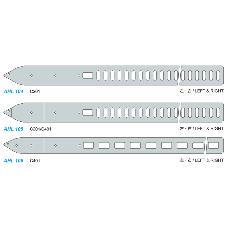 AHL 104 C201 / AHL 105 C201 / C401 / AHL 106 C401